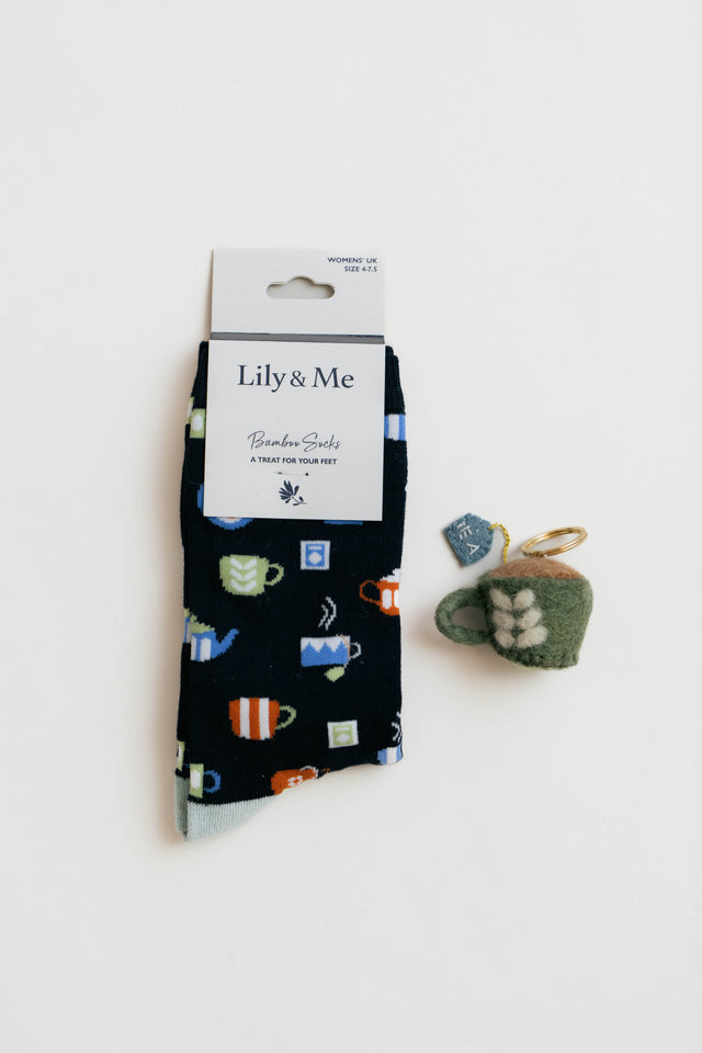 Lily & Me THE PERFECT CUPPA SOCK GIFT BOX