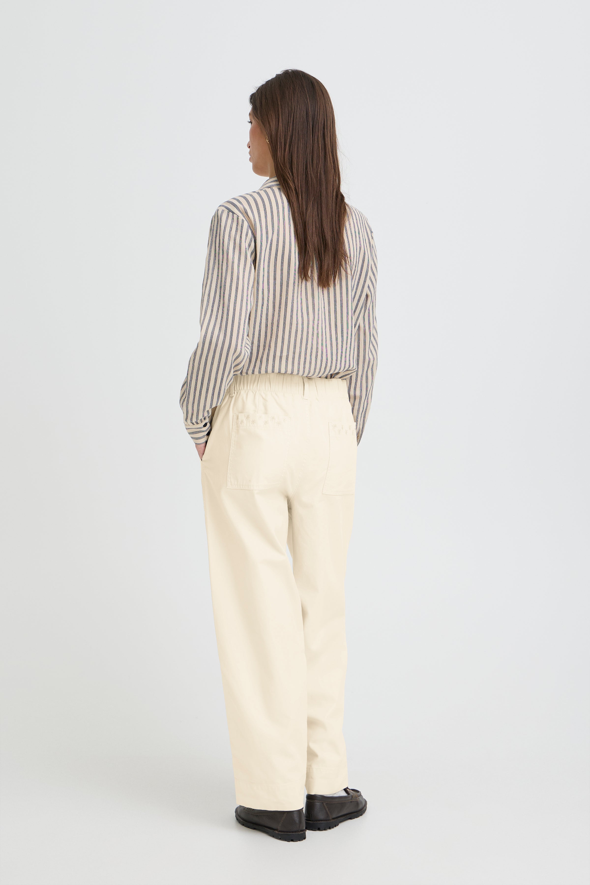 B young Byelma Pocket Trousers-b.young-White finn