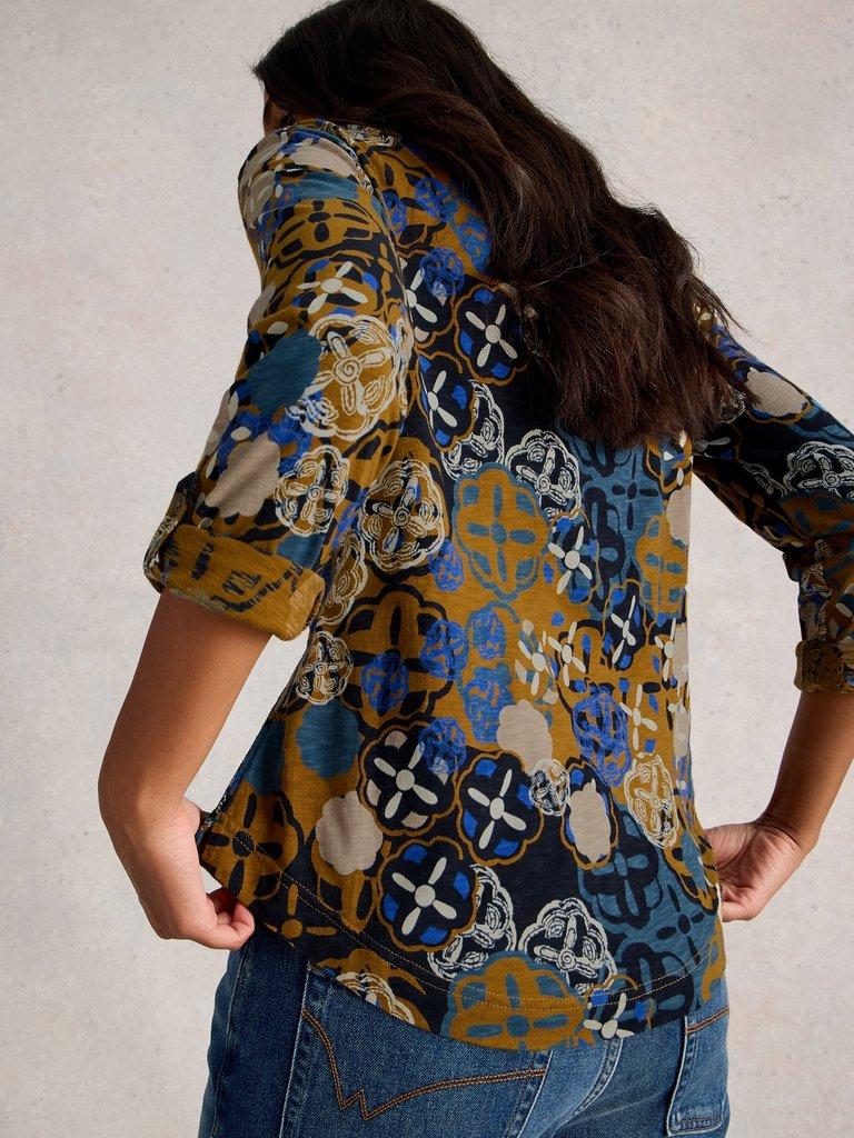 White Stuff Annie Jersey Shirt-Shirts & Tops-White finn