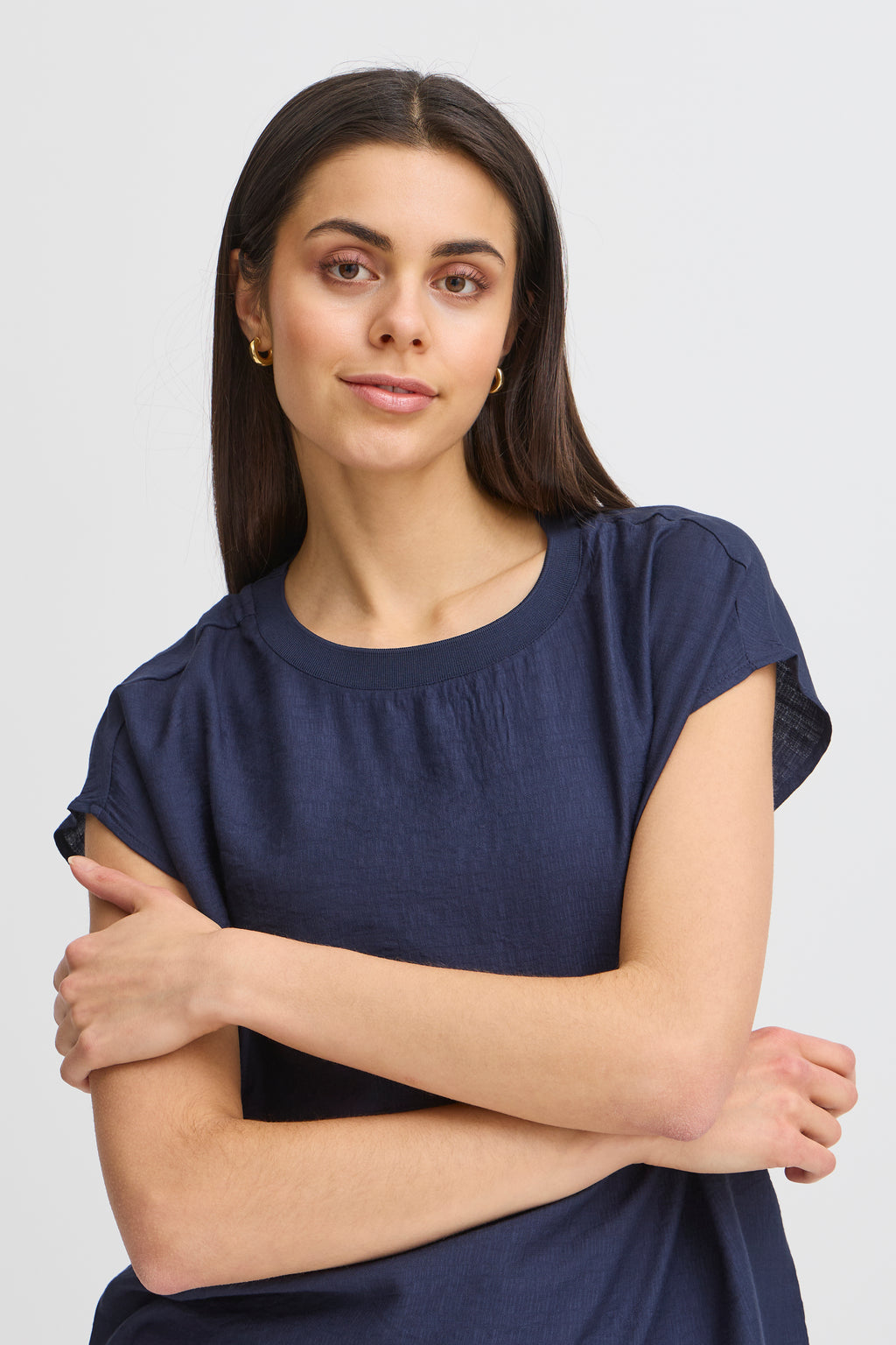Fransa Frariana Blouse 8-Fransa-White finn