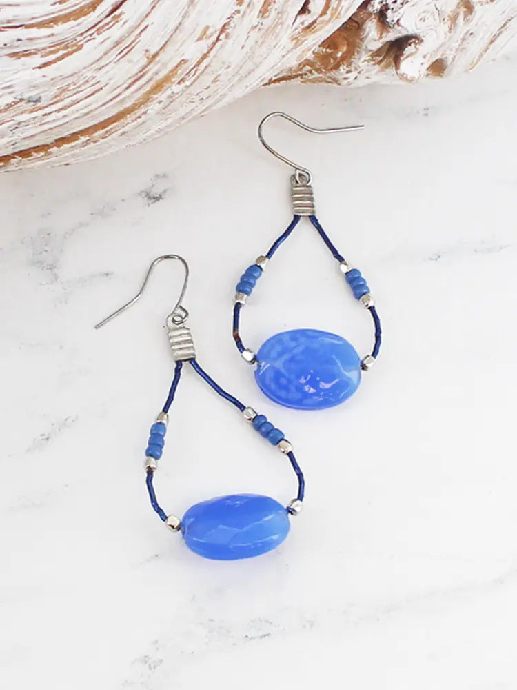 GLASS BEAD EARRINGS DC1611