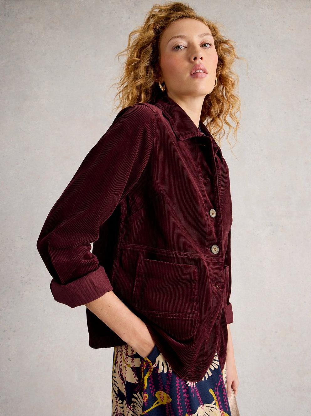 White Stuff Carrie Cord Jacket