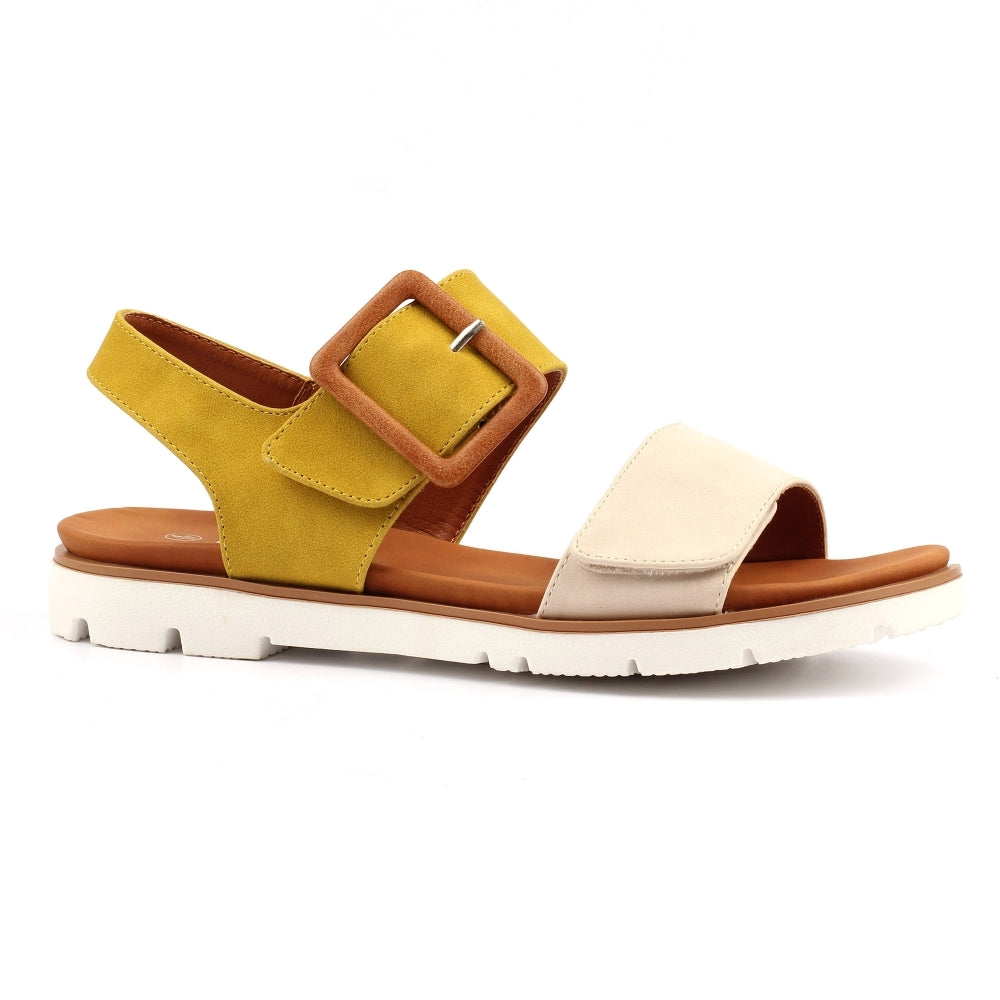 Lunar Gabby Sandal-Lunar-White finn