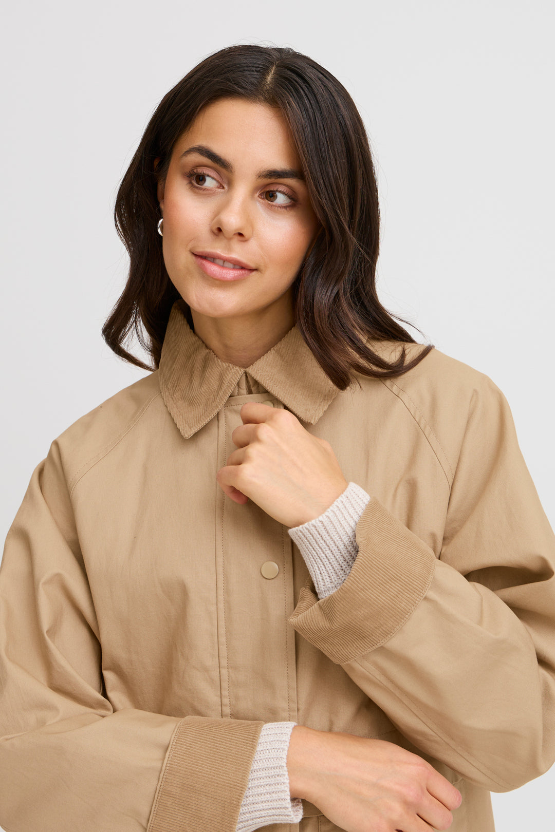 Fransa Fransa Frfirefly Jacket 1-Coats & Jackets-White finn