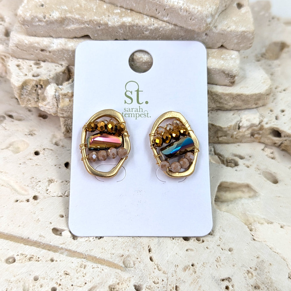 Tempest Luxury beaded earrings HZ199E