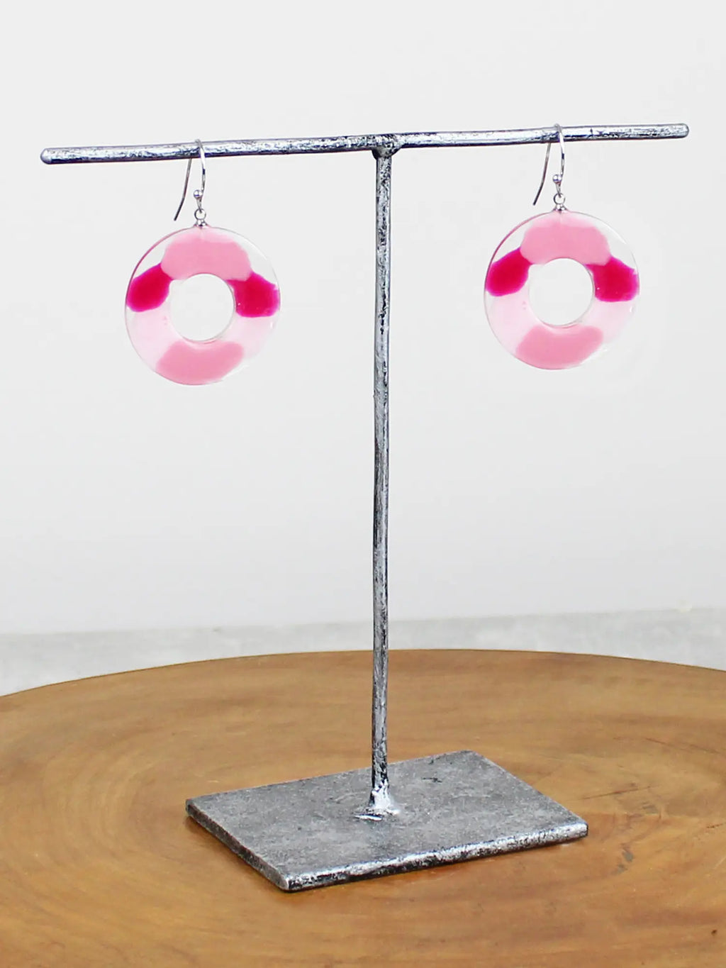Marbled Resin Earrings UJ1509