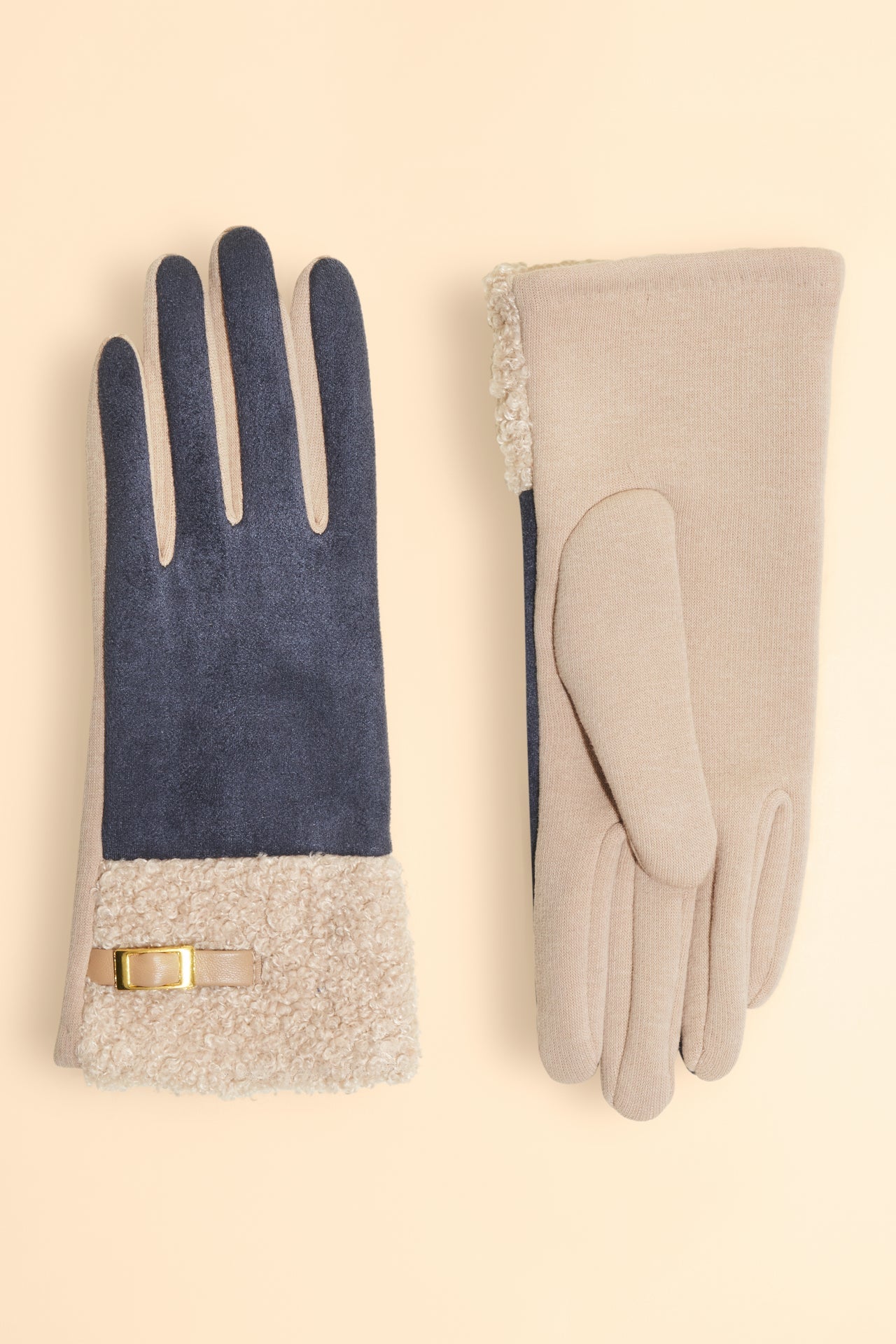 Powder Audrey Gloves-Gloves-White finn