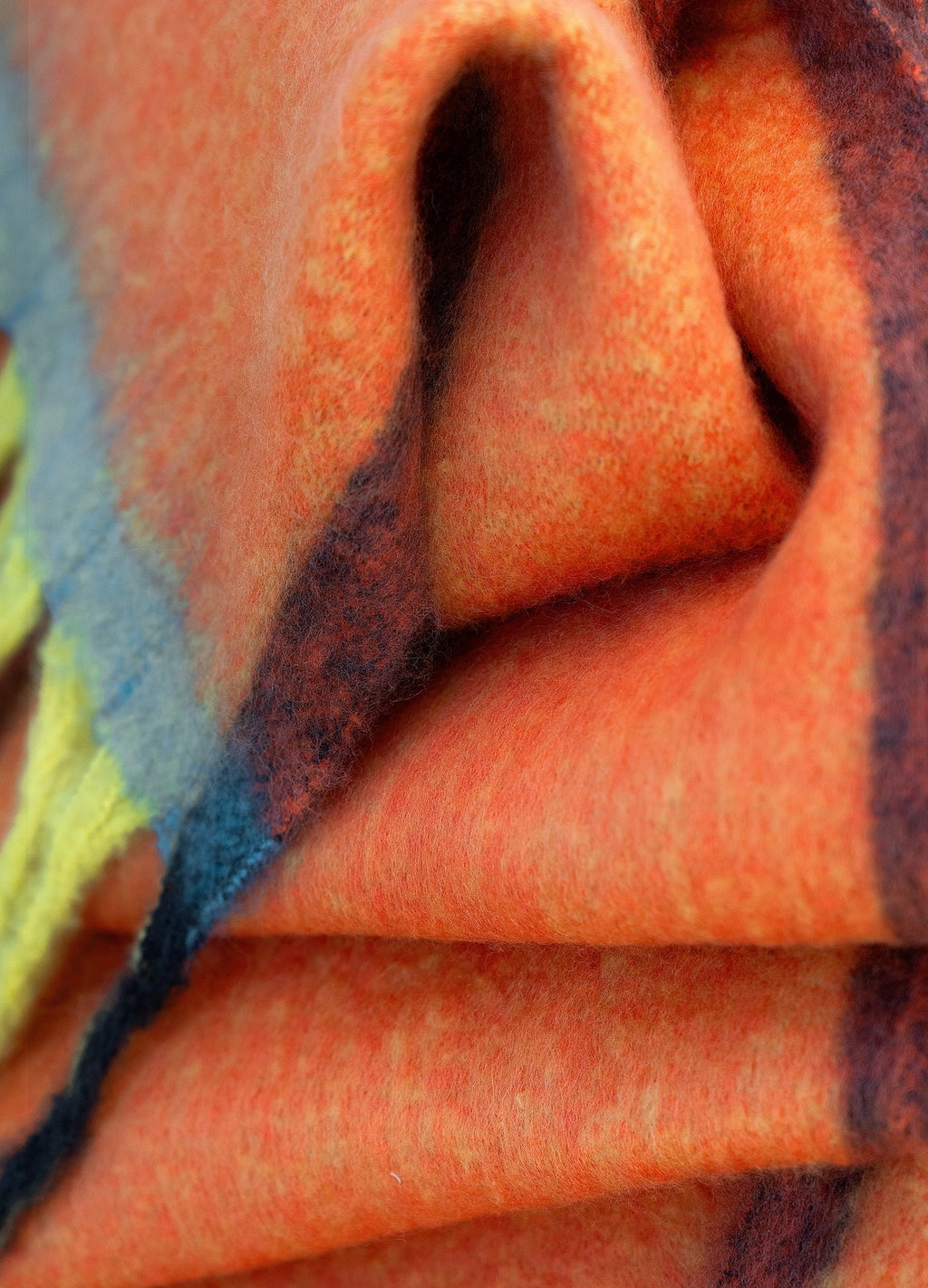 Powder Aria Cosy Scarf, Tangerine Mix