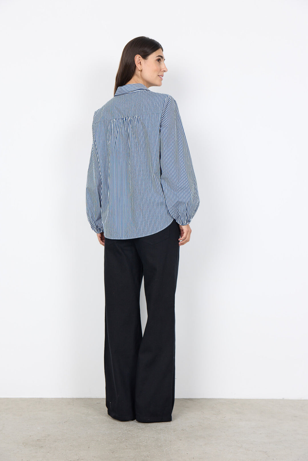 Soya Concept SC-BELINDA 1 Shirt Navy-Soya Concept-White finn