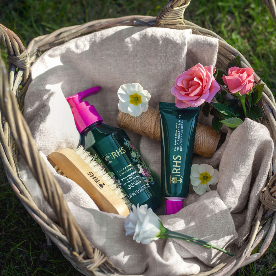 RHS Hand Care Collection Wild Rhubarb and Mint