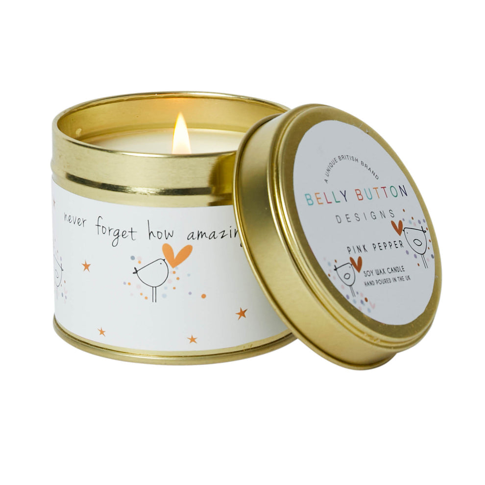 Belly Button Designs Soy Wax Candle-Gifts-White finn