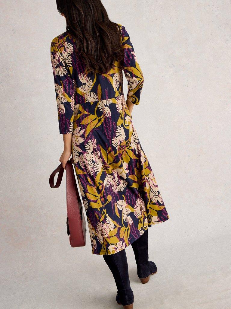 White Stuff Rua Jersey Shirt Dress-Dress-White finn