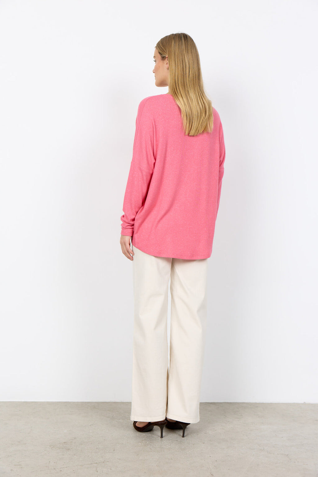 Soya Concept SC-BIARA 1 Blouse Pink-Soya Concept-White finn
