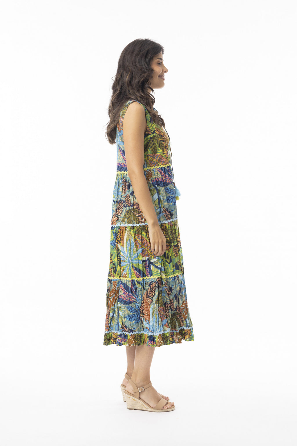 Orientique Tayrona Dress Layers Sleeveless-Orientique-White finn