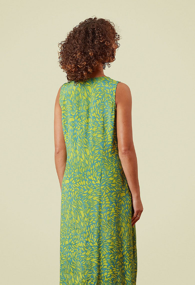 Adini Soft Brush Fleur Dress - Multi