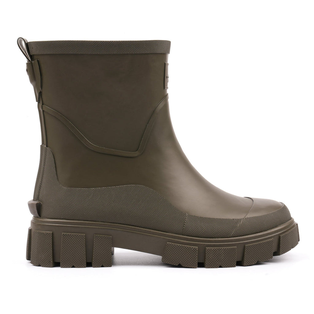 Lunar River Olive Ankle Wellington