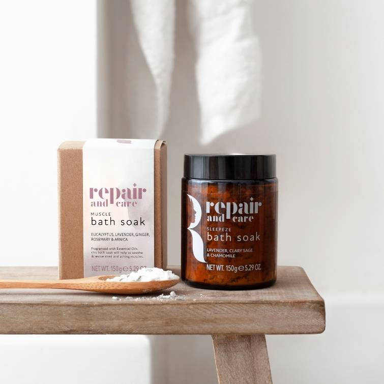 Repair and Care Bath Soak-Body Care-White finn