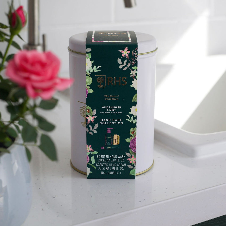 RHS Hand Care Collection Wild Rhubarb and Mint