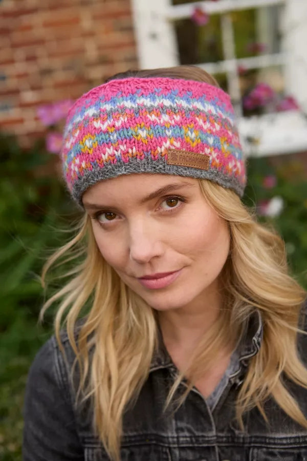 Pachamama Iona Headband-Pachamama-White finn