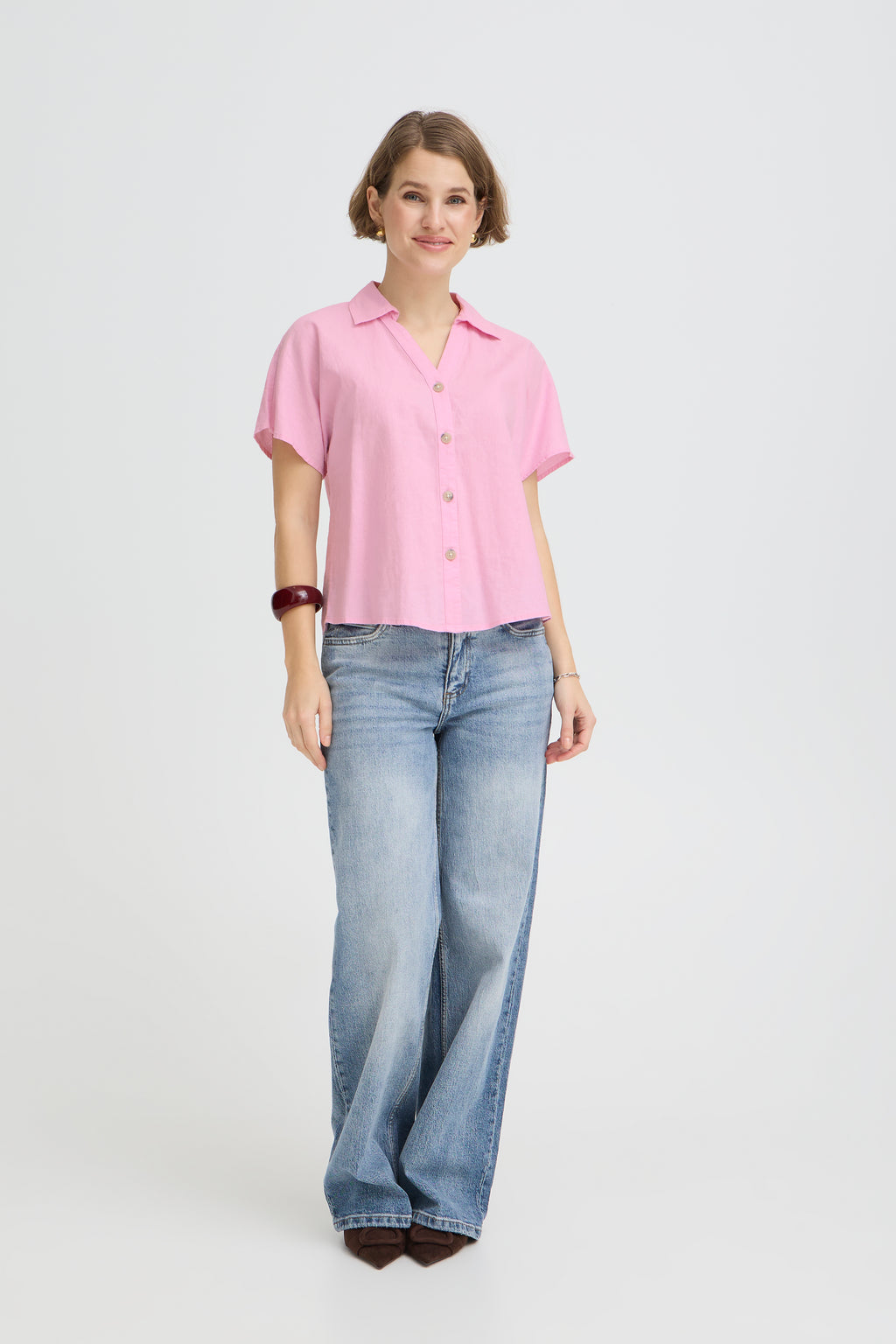 B young Byfalakka Cap Sleeve Shirt