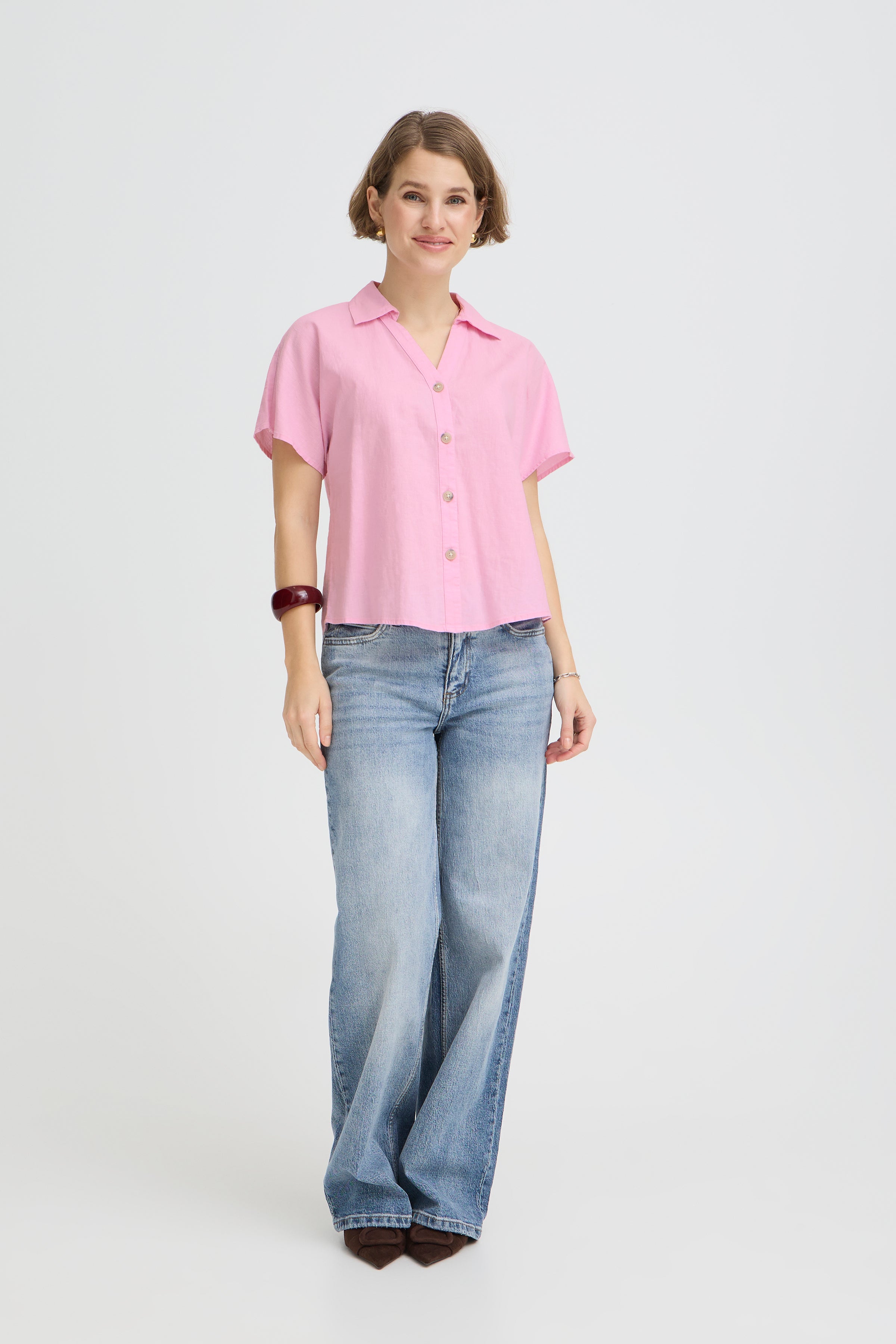 B young Byfalakka Cap Sleeve Shirt