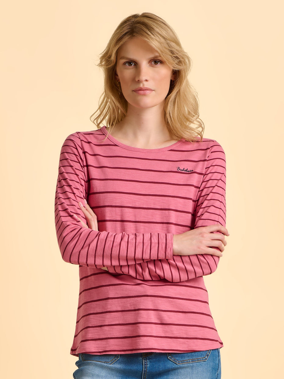 Brakeburn Studland Long Sleeve T Shirt