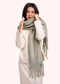 Powder Nancy Cosy Scarf, Soft Green