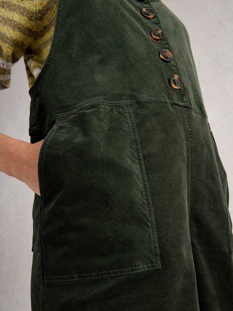 White Stuff Viola Corduroy Dungaree
in DARK GREEN