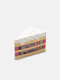Thought Tea and Cake Organic Cotton Socks in Cake Slice Box