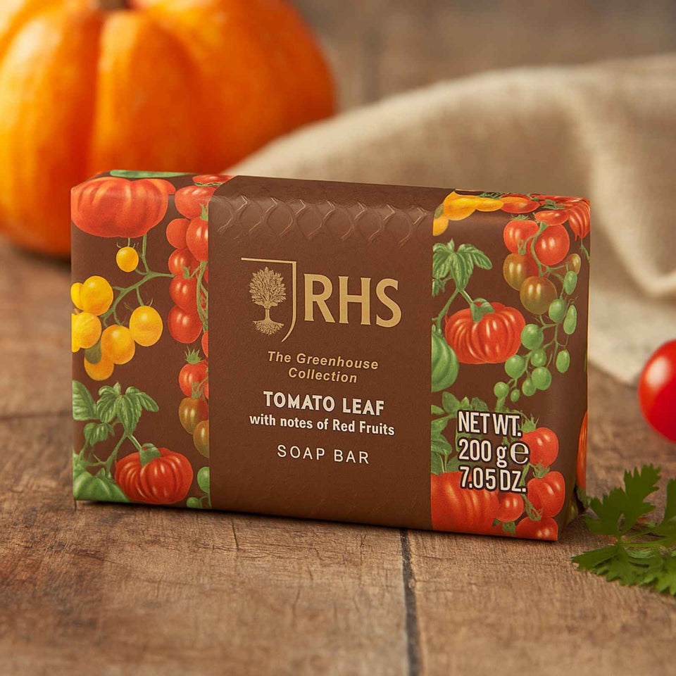 RHS Greenhouse Tomato Soap Bar 200g-Body Care-White finn