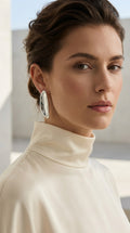 Envy Silver Stud Earrings 569