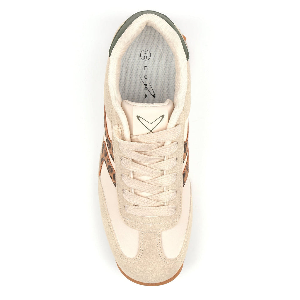 Lunar Janey Beige Trainer