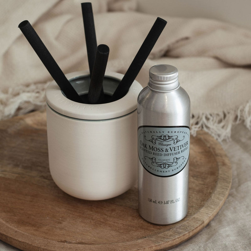 Naturally European Oak Moss and Vetiver 150ml Diffuser Refill