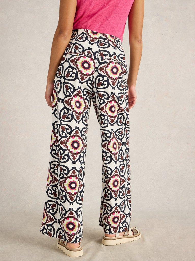 White Stuff Lucy Linen Blend Trousers-Trouser-White finn