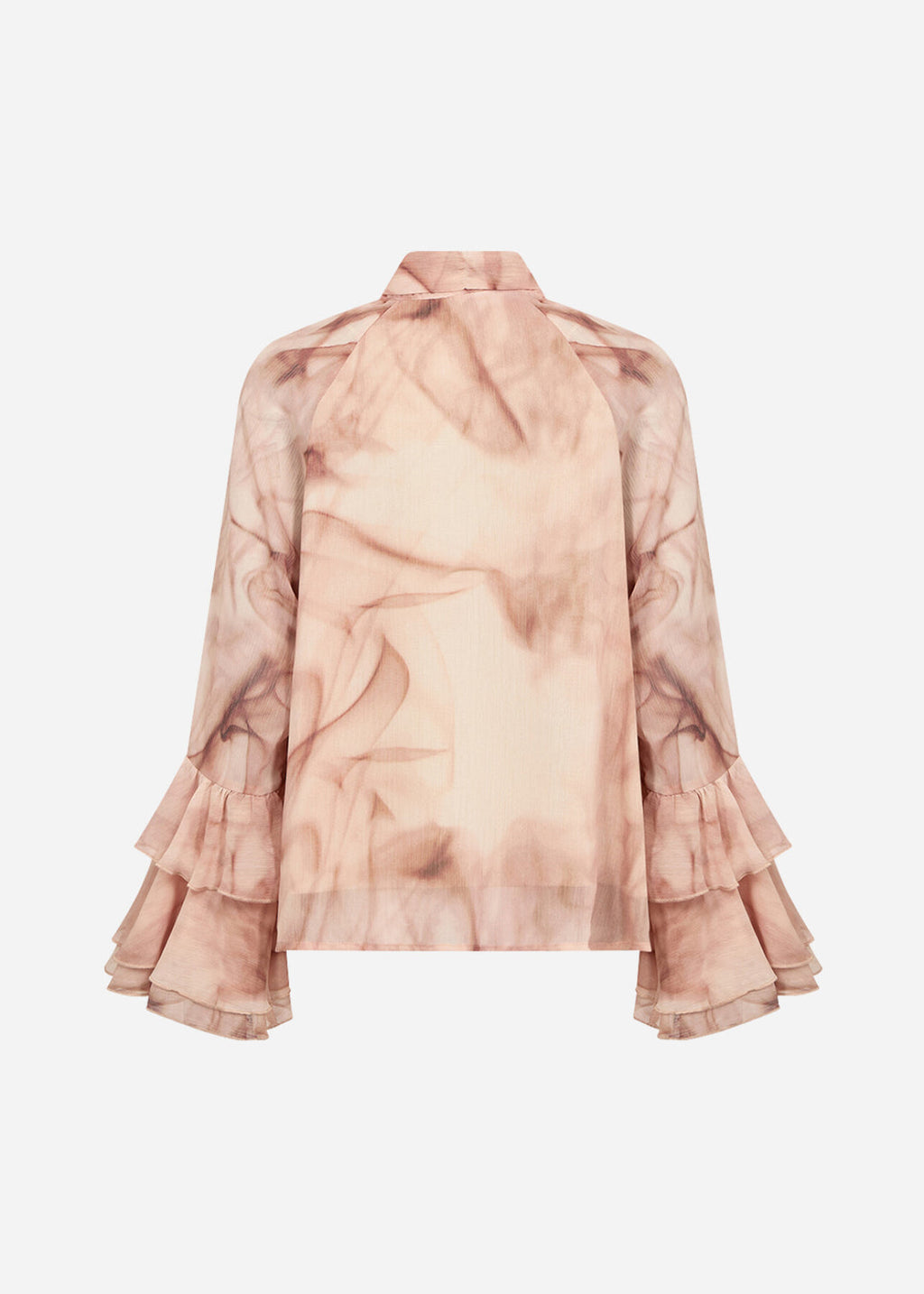 Soya Concept SC-HALA 1 AOP Blouse Dusty blue