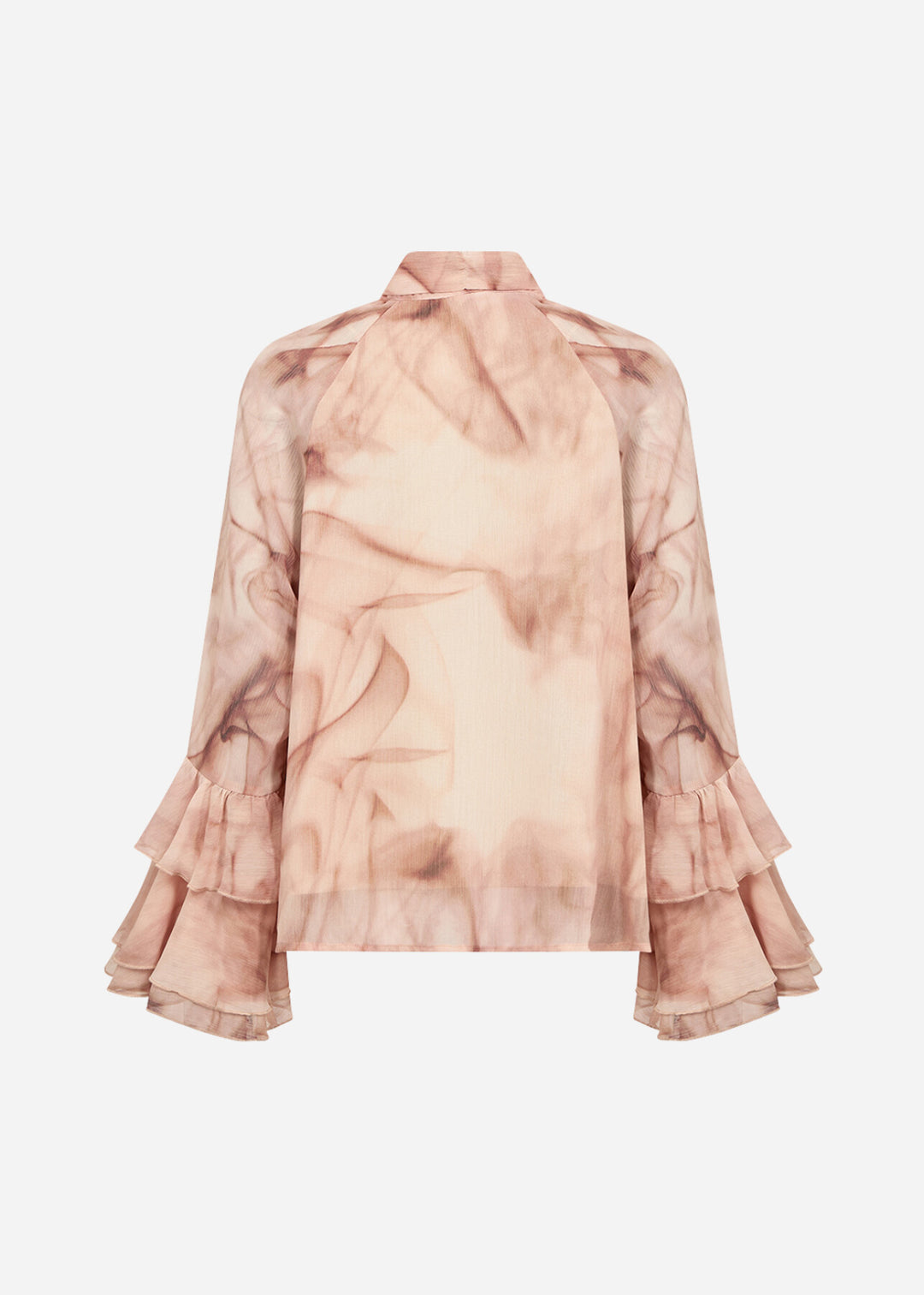 Soya Concept SC-HALA 1 AOP Blouse Dusty blue