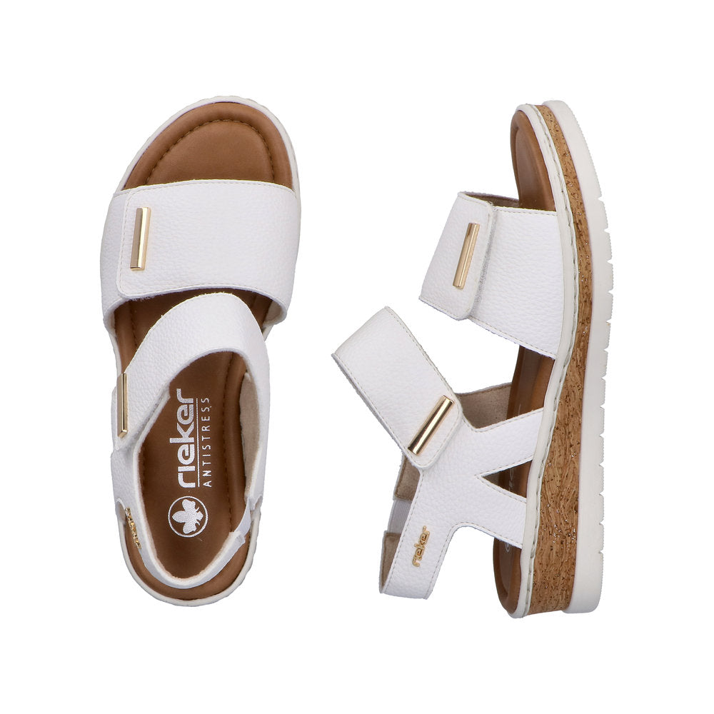 Rieker White Sandal V4181