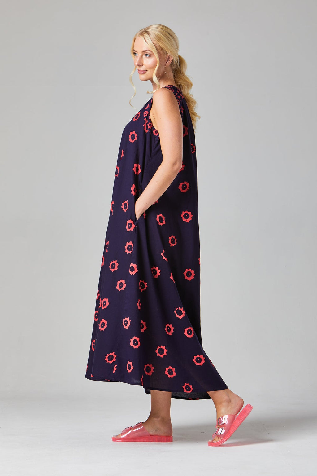 Alice Collins Patsy Dress-Dress-8-Rich Navy/Red-