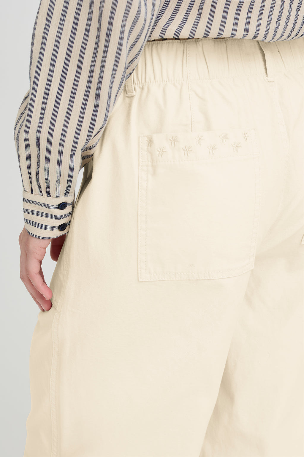 B young Byelma Pocket Trousers-b.young-White finn