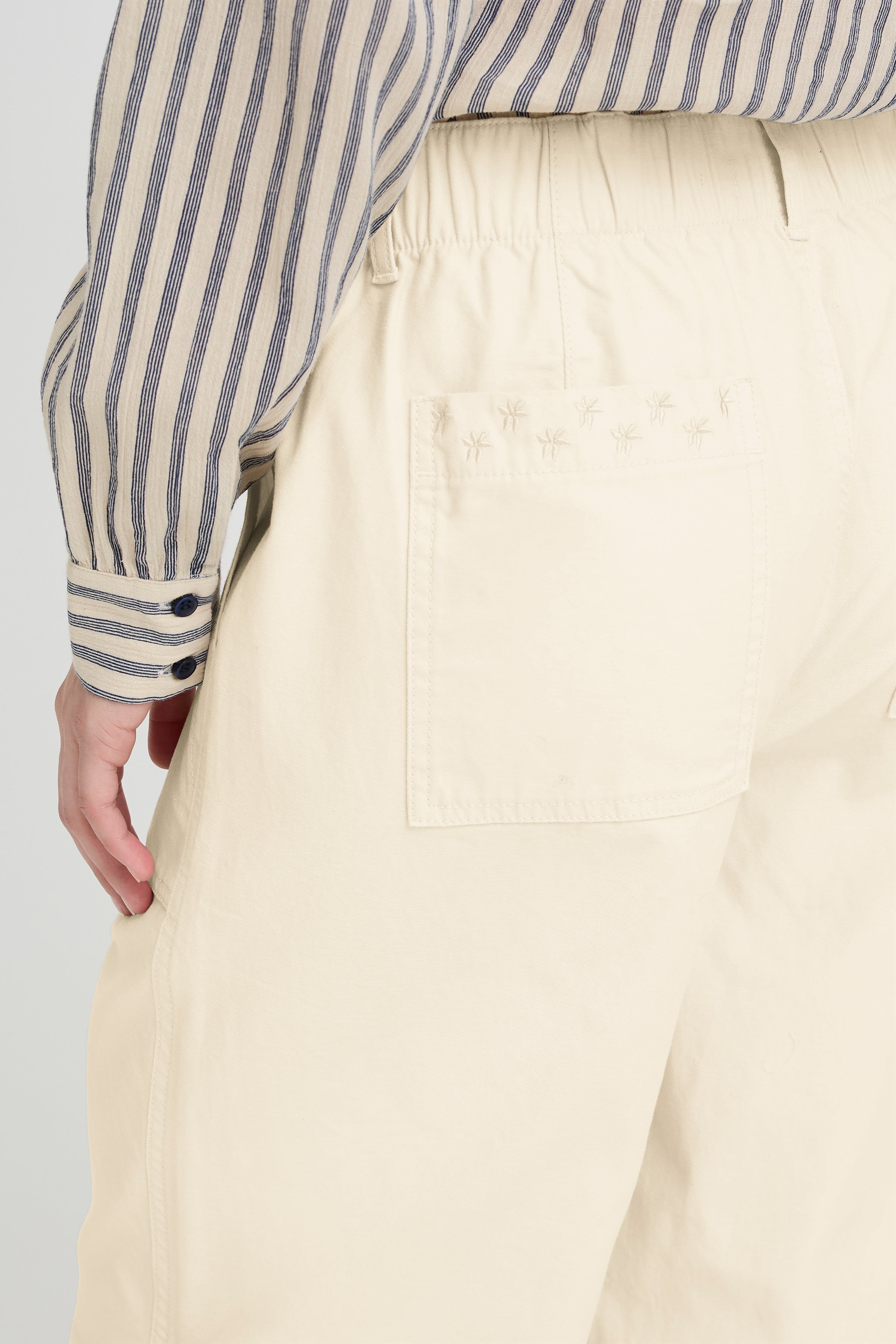 B young Byelma Pocket Trousers-b.young-White finn