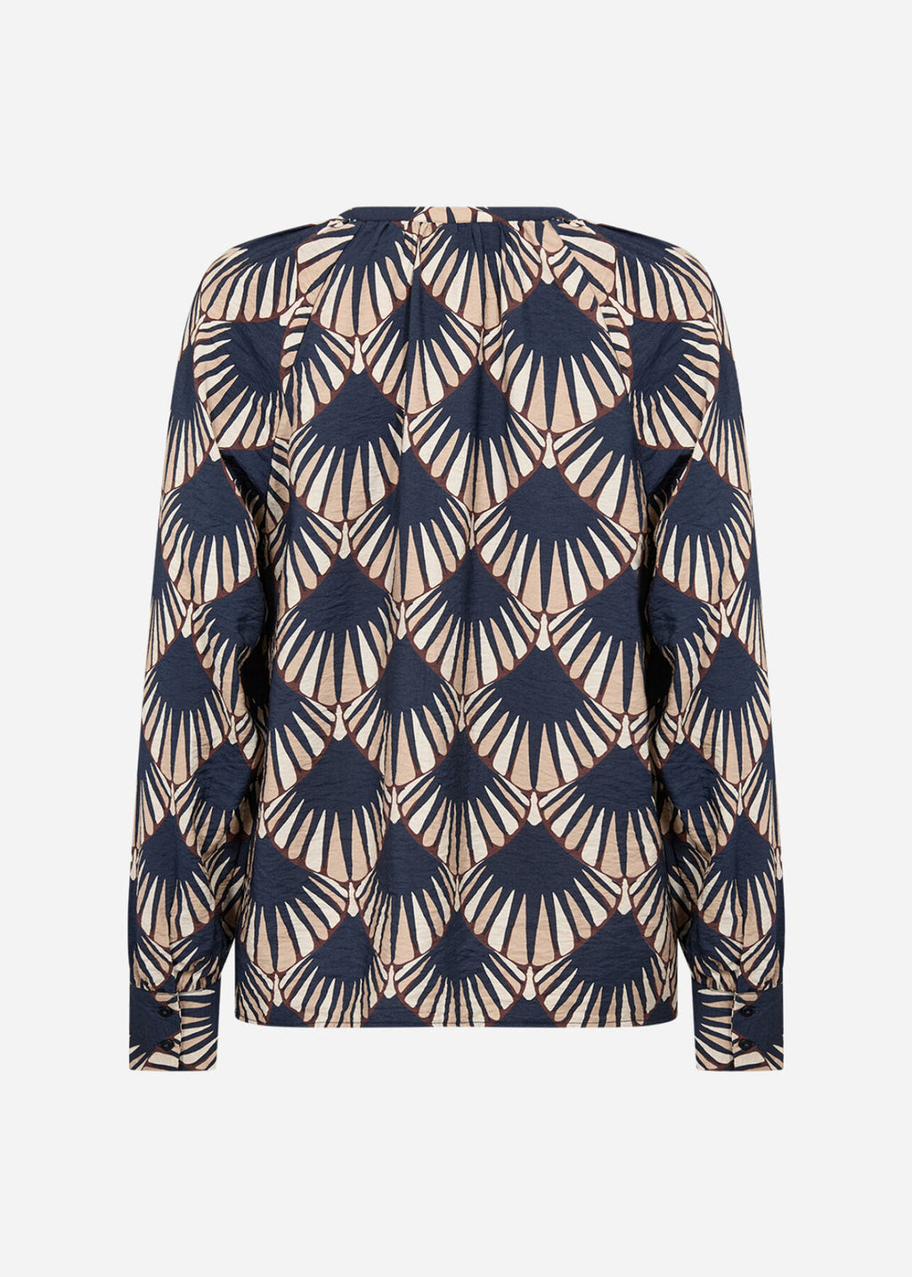 Soya Concept SC-HALIN AOP 1 Shirt Navy