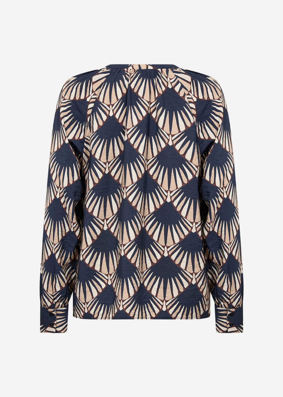Soya Concept SC-HALIN AOP 1 Shirt Navy
