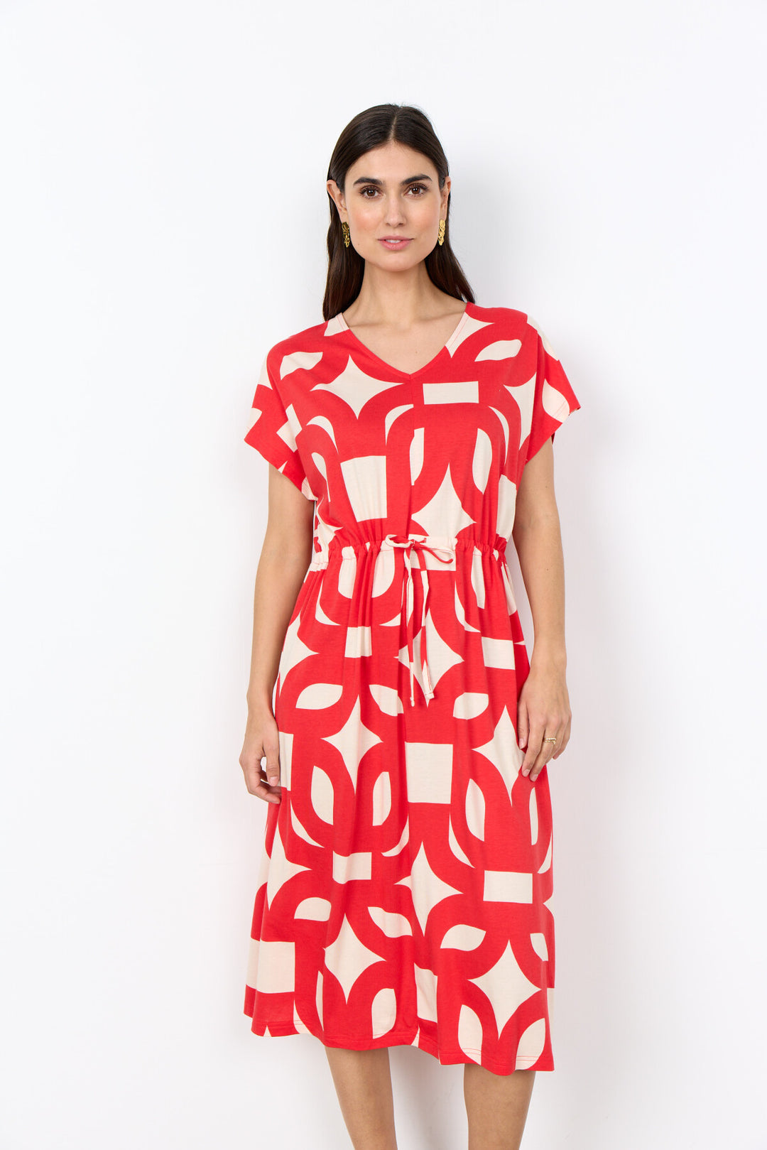 SC-FELICITY AOP 543 Dress Red
