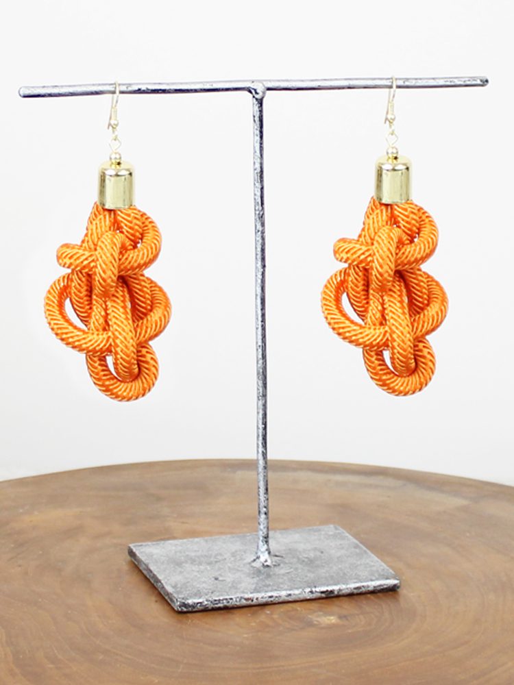 Knotted Cord Earrings AR6604
