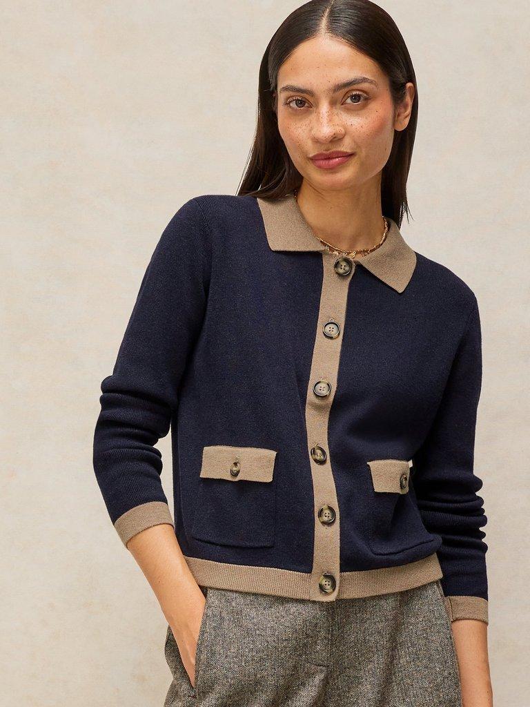 White Stuff charlotte collar cardi