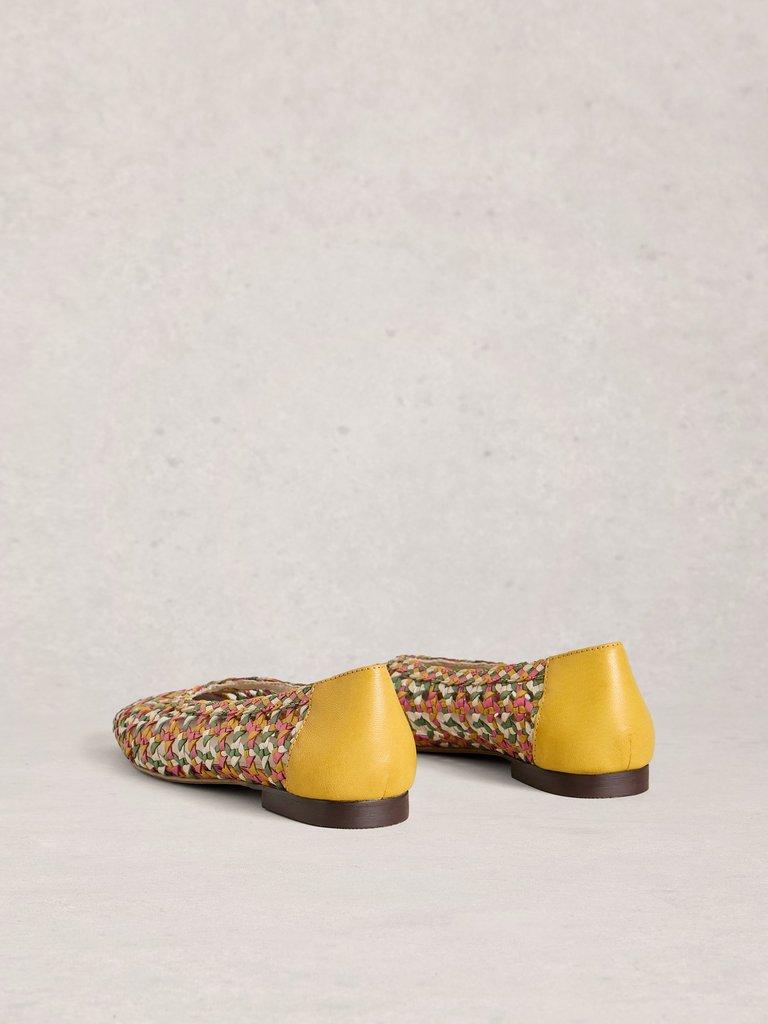 White Stuff Woven Winnie Ballerina-Footwear-3-
