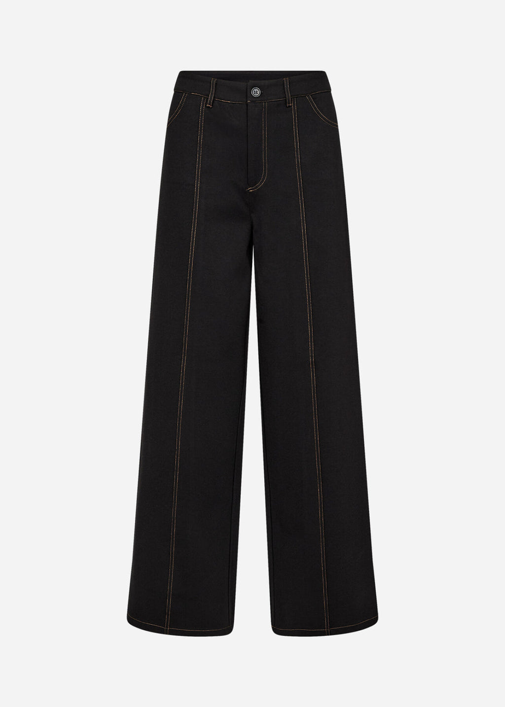 Soya Concept SC-BLANCA 2 Pants Black-Soya Concept-White finn