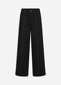 Soya Concept SC-BLANCA 2 Pants Black-Soya Concept-White finn