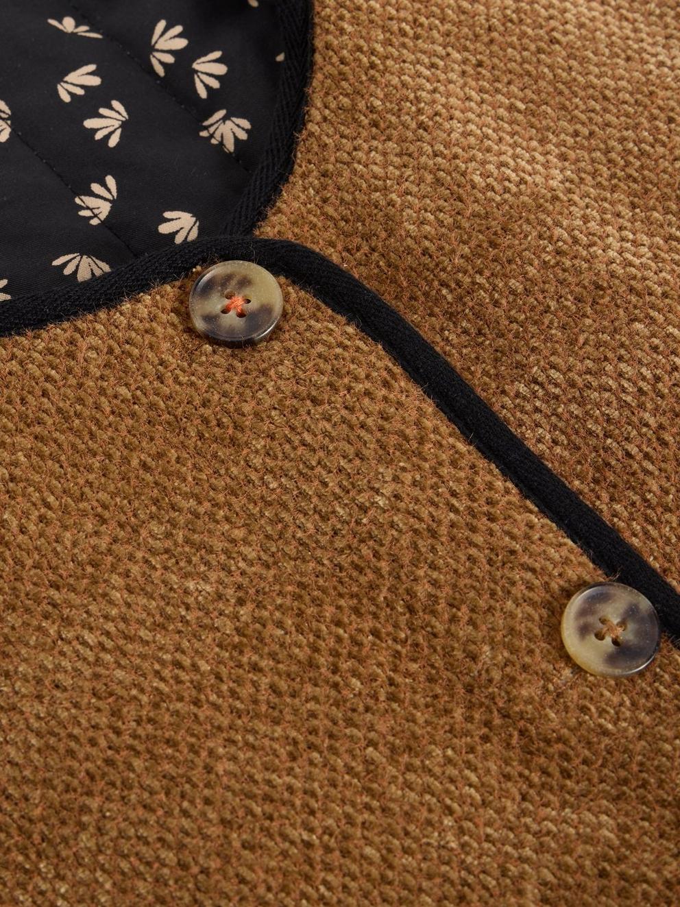 White Stuff Emma Reversible Gilet-Gilet-White finn