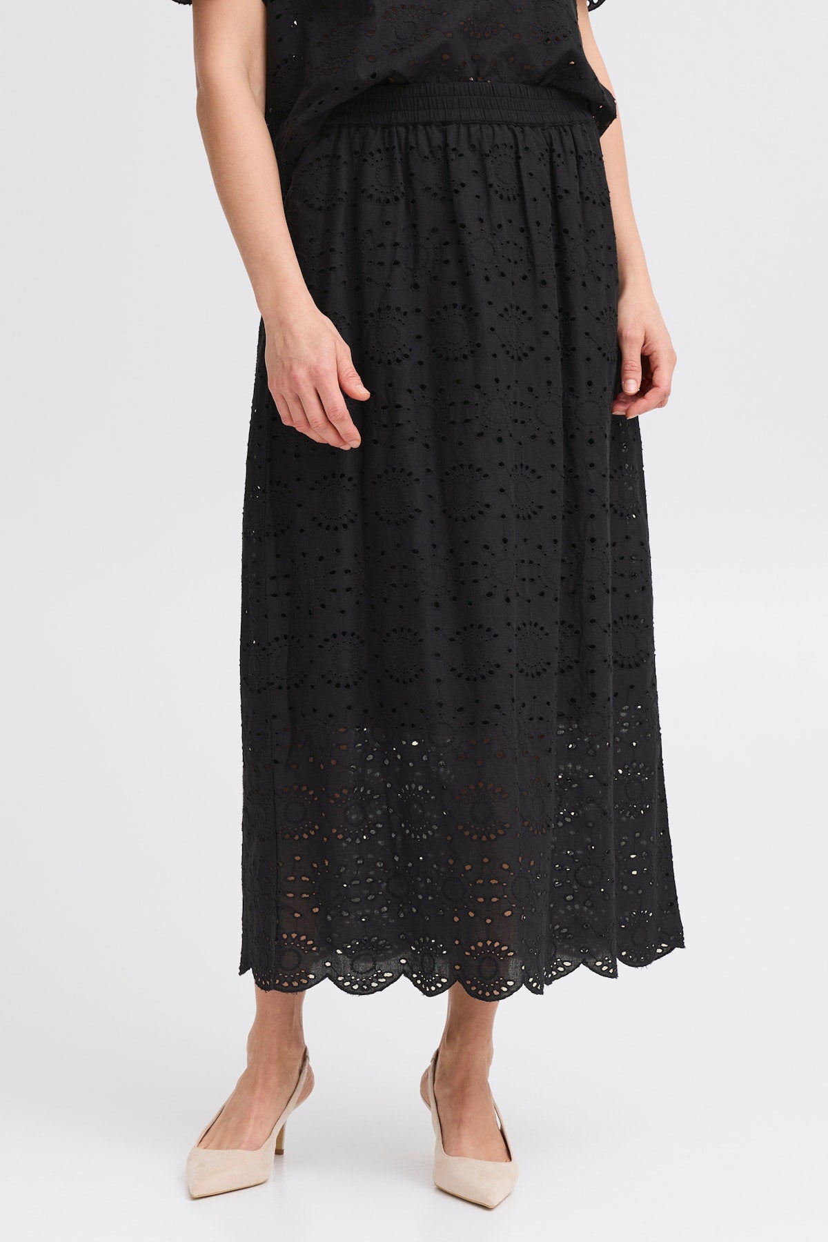 Fransa Frangie Skirt-Skirt-White finn